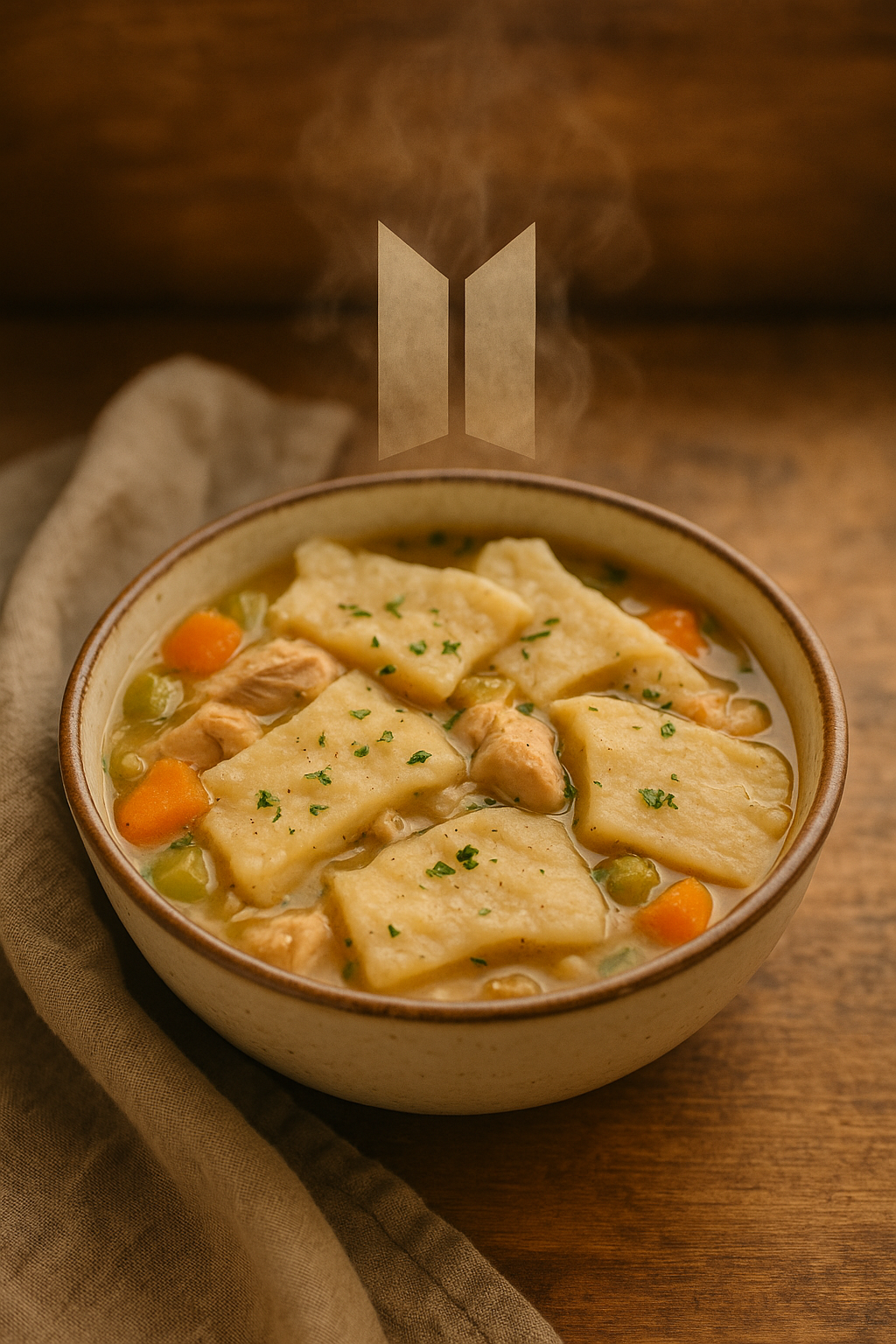 GRANDMA CLARK’S CHICKEN &amp; DUMPLINGS — BTS EDITION