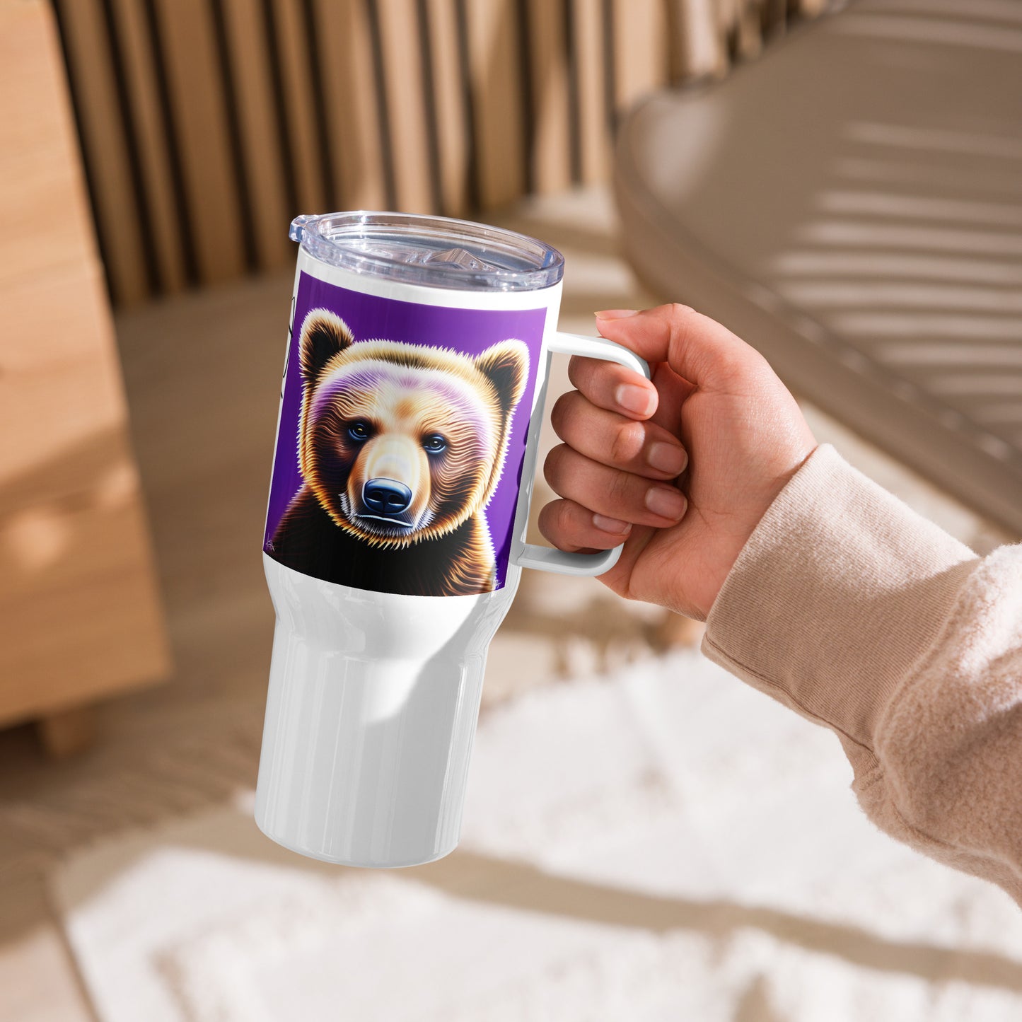 Bear Travel Mug: Inspired by BTS's Taehyung