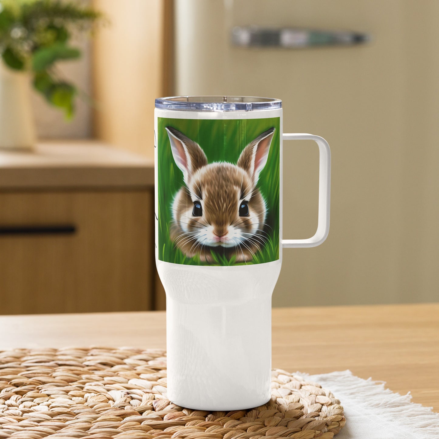 Bunny Travel Mug: Inspired by BTS's Jung Kook