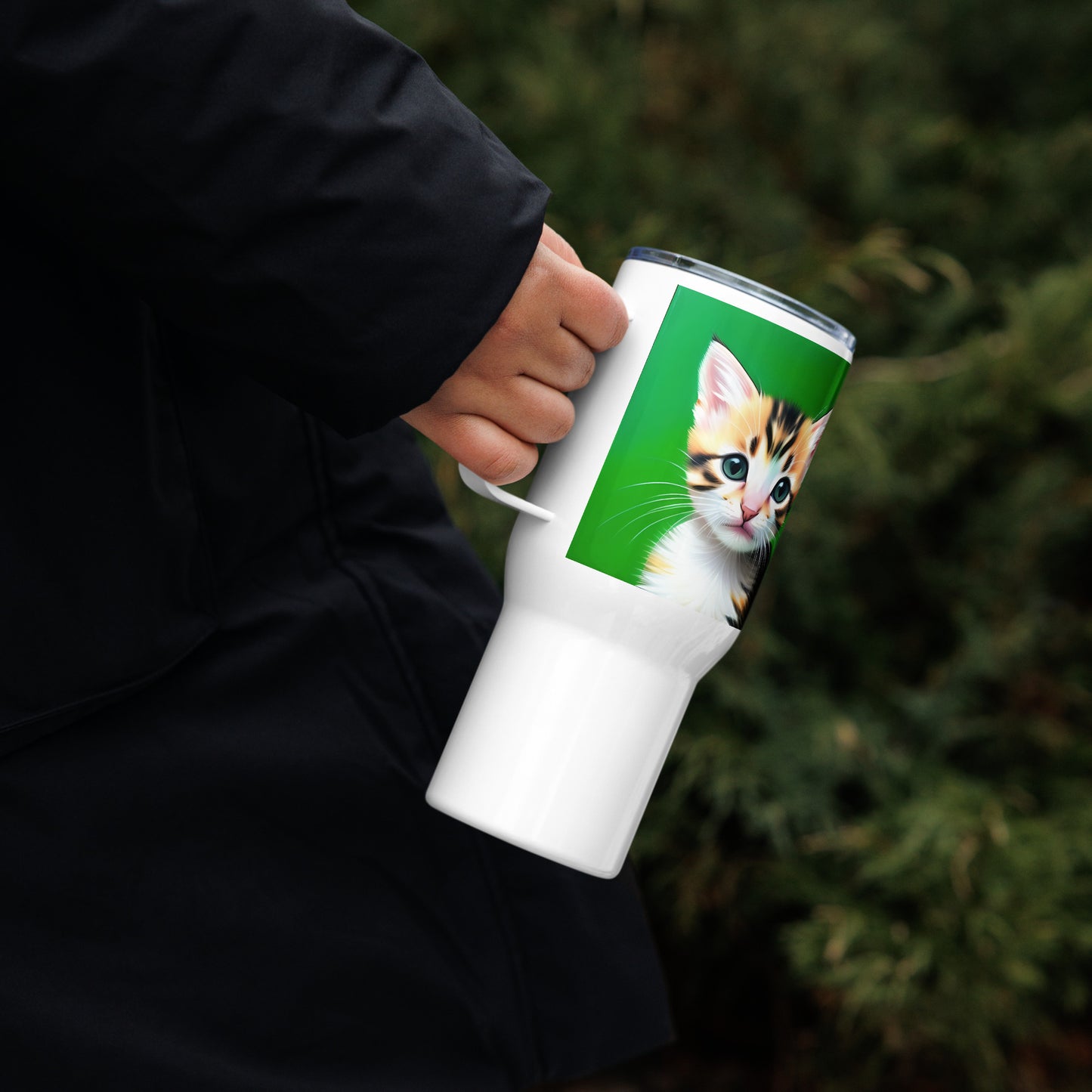 Kitten Travel mug: Inspired by BTS's Yoongi