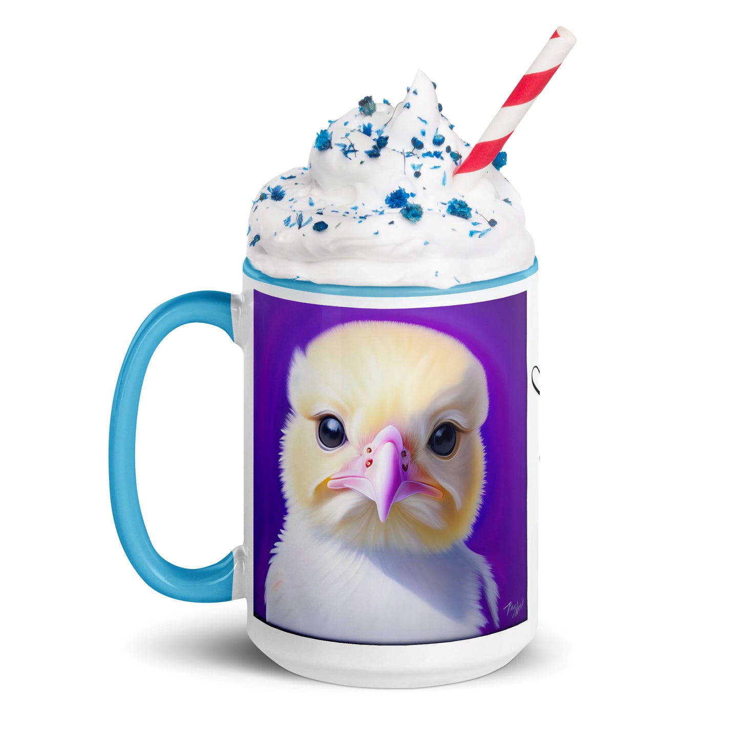 Jimin Baby Chick Mug with Color Inside