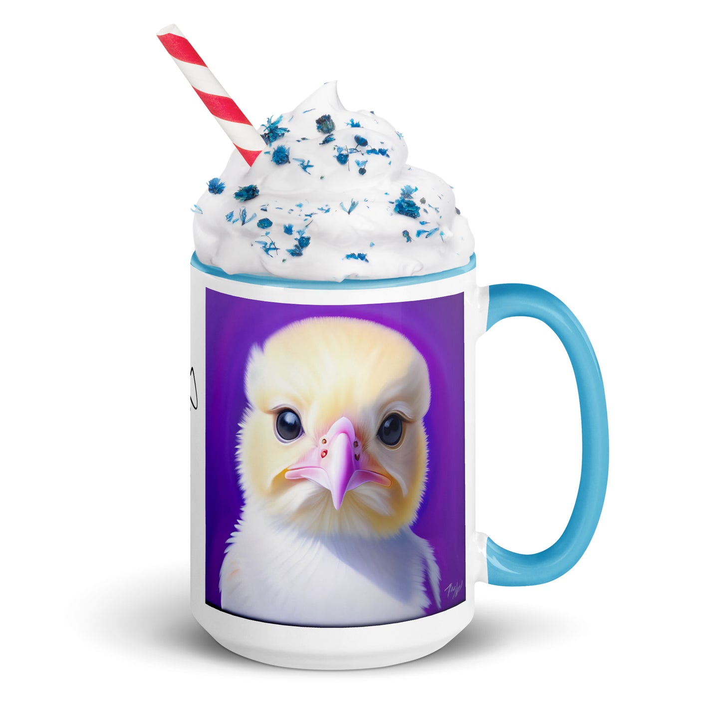 Jimin Baby Chick Mug with Color Inside